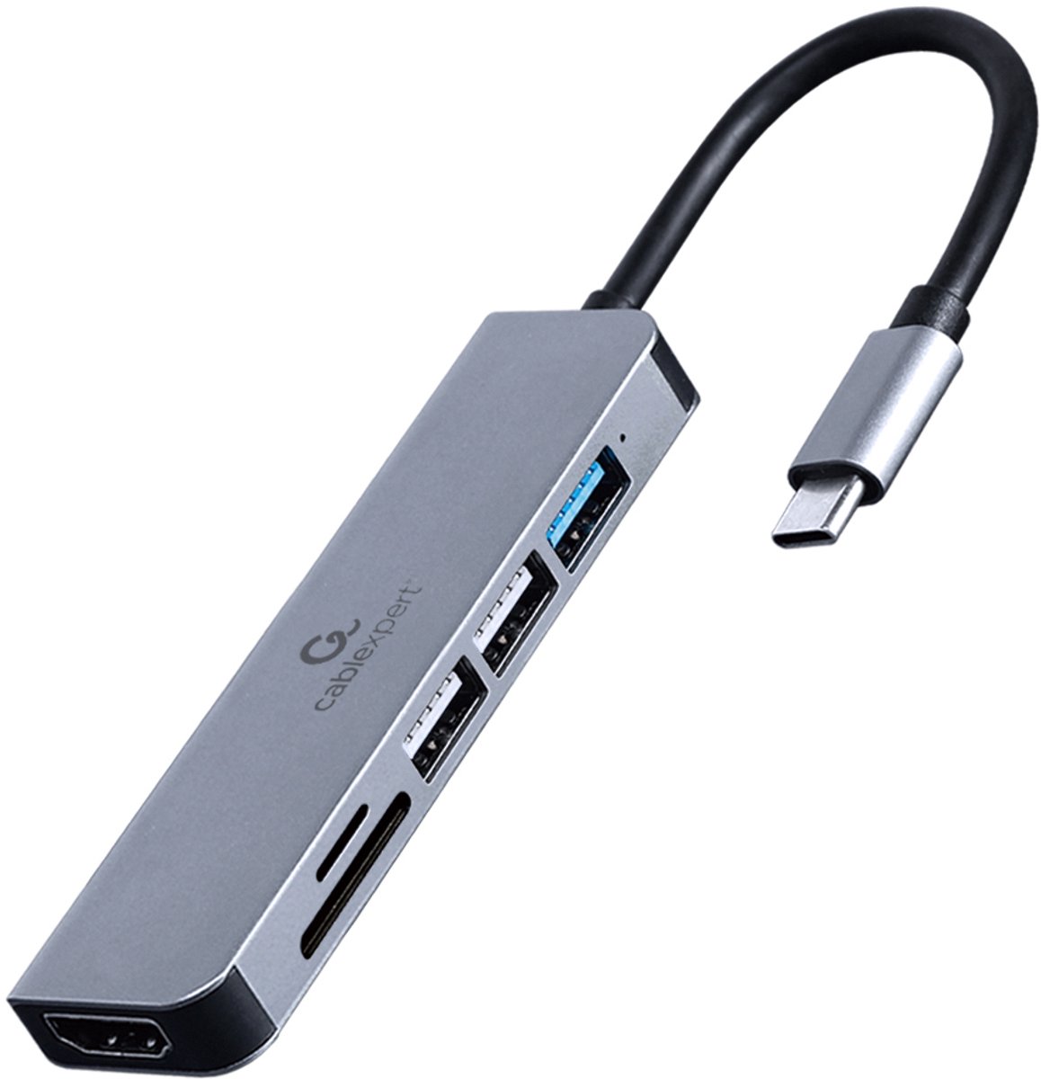 Gembird usb c hub 6 in 1 3 orig - Gembird USB-C Dockingstation