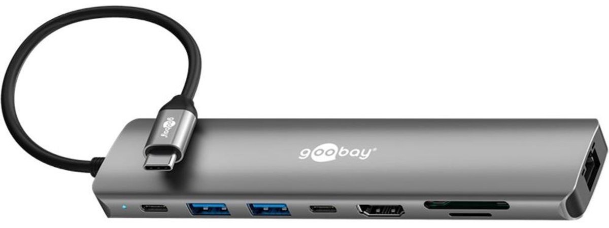 Goobay slim 8 poorts usb hub met 8581149
