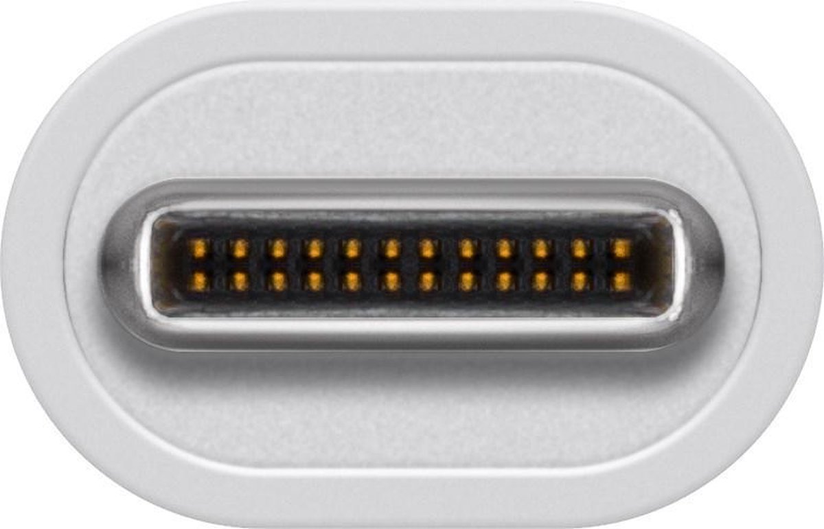 Goobay usb c hub met 4 poorten 4 orig - Goobay 4-Poorts Multiport-Adapter, Voegt Aan Een USB-C USB-hub (wit)