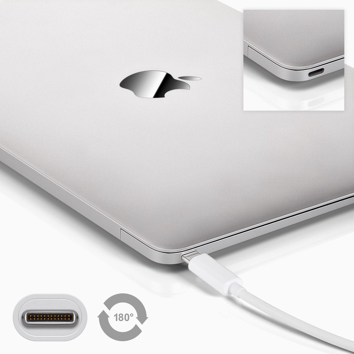 Goobay usb c hub met 4 poorten 5 orig - Goobay 4-Poorts Multiport-Adapter, Voegt Aan Een USB-C USB-hub (wit)