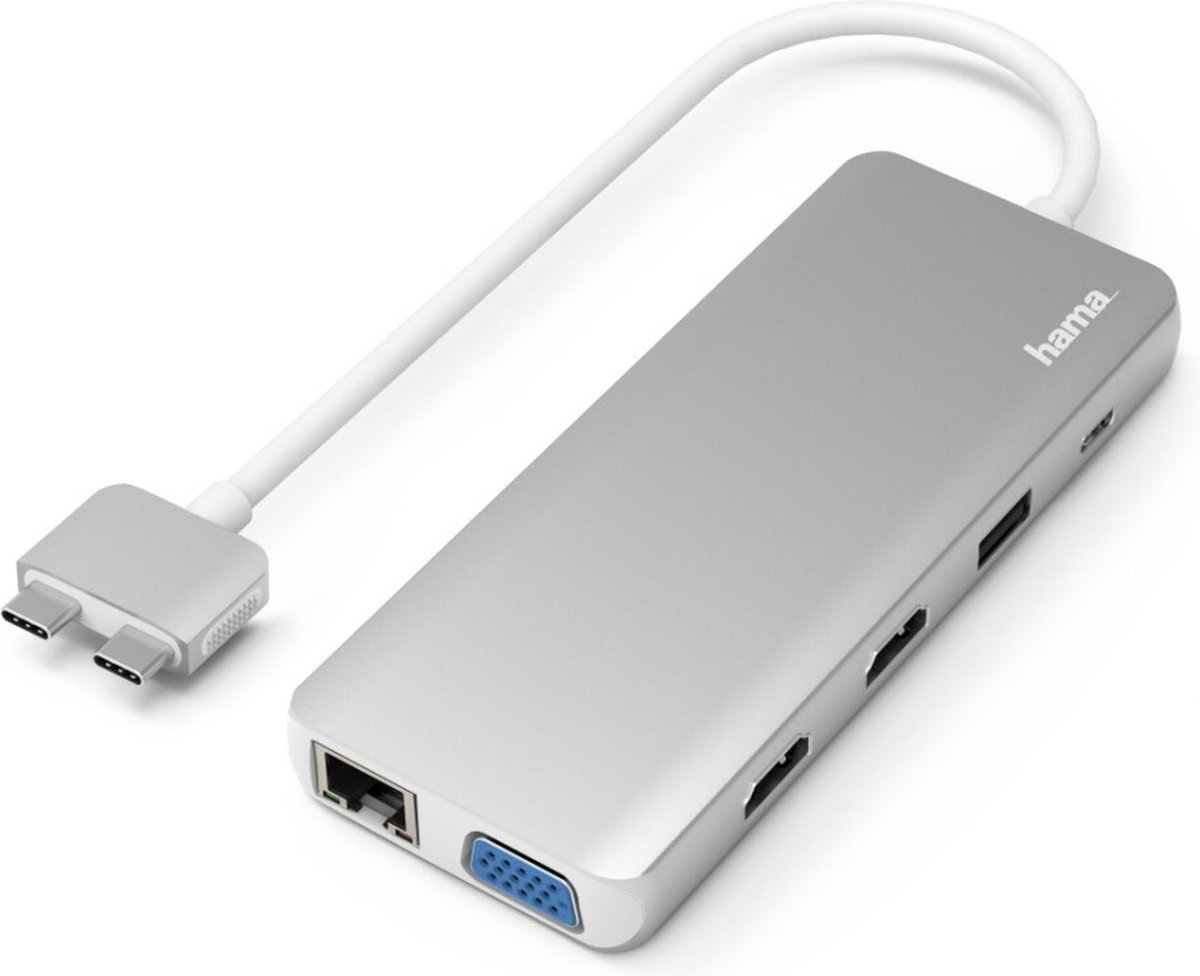 Hama usb c hub multiport voor apple