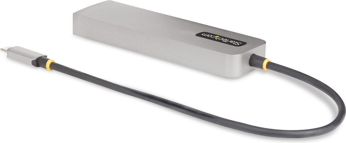 Hub usb c startech 10g2a1c25epd us 8 orig - StarTech.com 10G2A1C25Epd-USB-Hub USB-C USB-hub (grijs)
