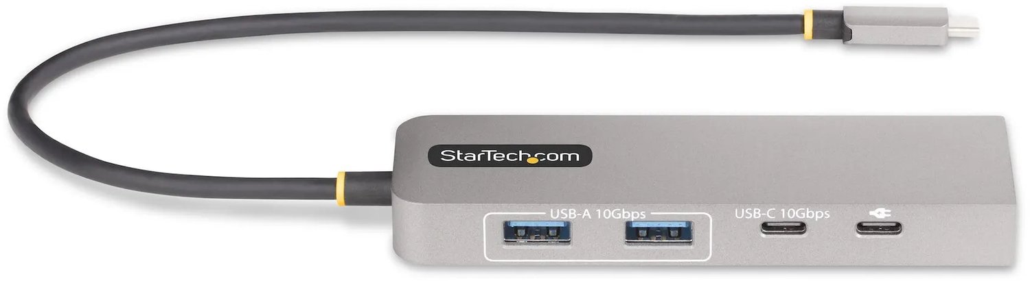 Hub usb c startech 10g2a1c25epd us 9 orig - StarTech.com 10G2A1C25Epd-USB-Hub USB-C USB-hub (grijs)