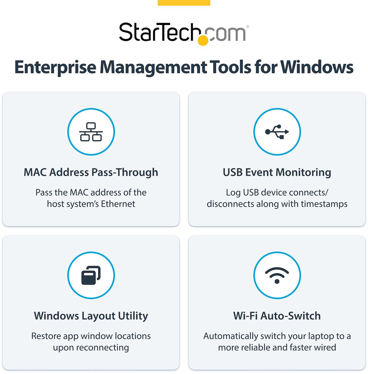 Hub usb startech 199ue usbc dock 2 orig - StarTech.com 199Ue-Usbc-Dock USB-C Dockingstation (zwart)