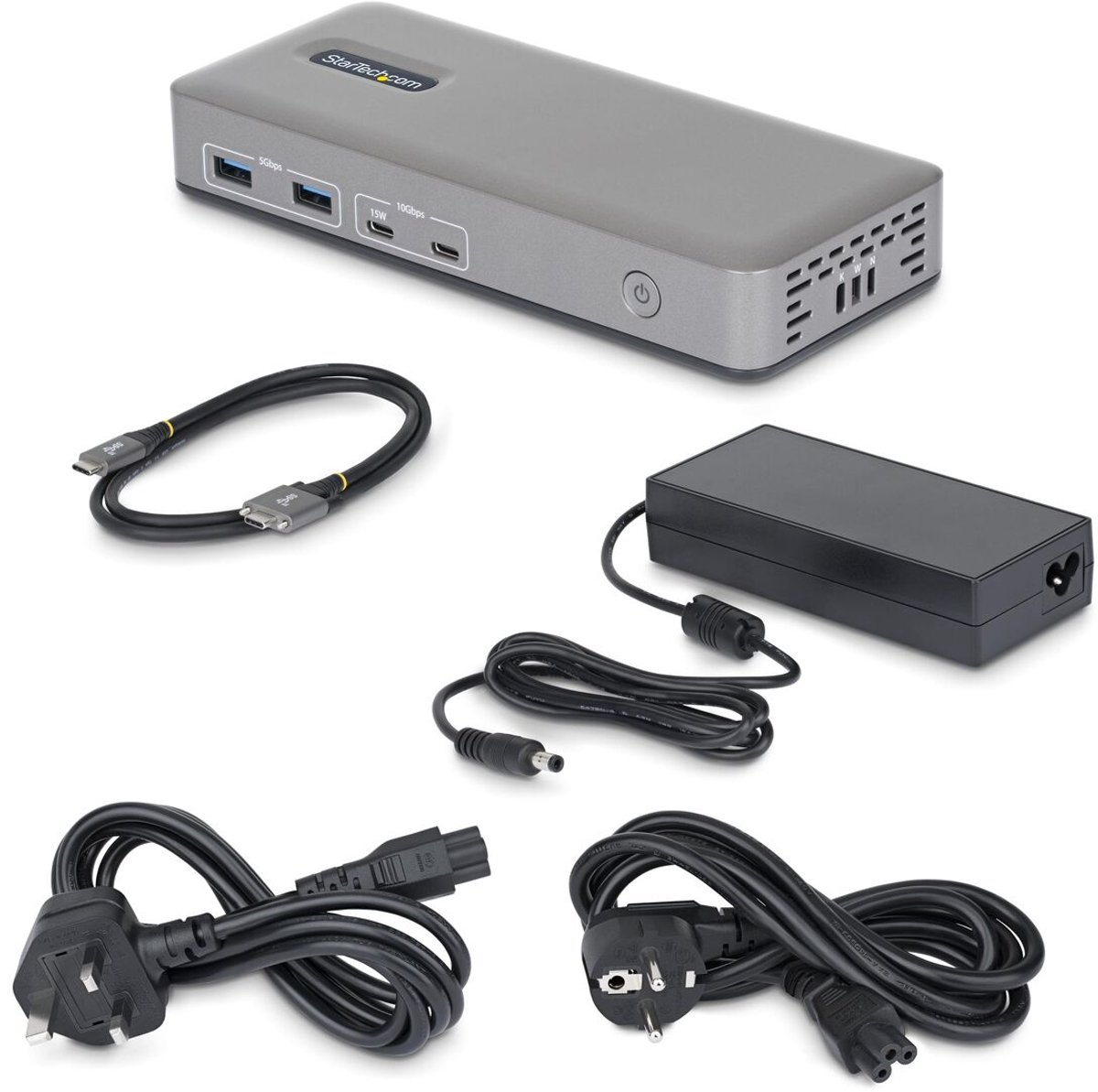 Hub usb startech 199ue usbc dock 4 orig - StarTech.com 199Ue-Usbc-Dock USB-C Dockingstation (zwart)