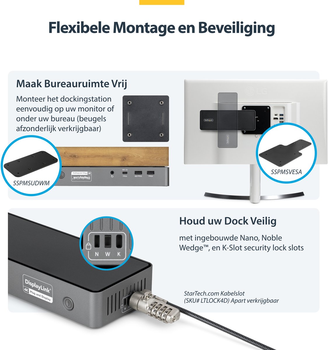 Hub usb startech dk30c2dpeprue gri 11 orig - StarTech.com Dk30C2Dpeprue USB-C Dockingstation (grijs)