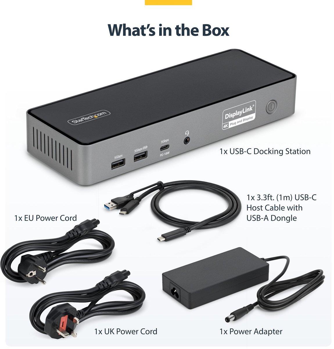 Hub usb startech dk30c2dpeprue gri 2 orig - StarTech.com Dk30C2Dpeprue USB-C Dockingstation (grijs)