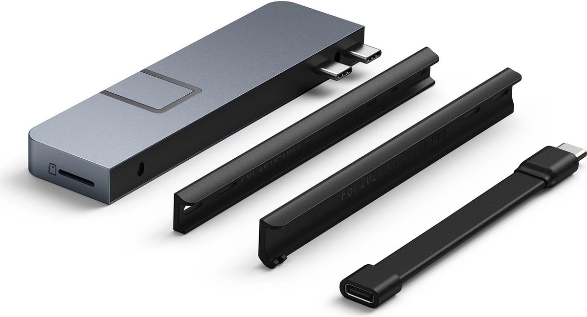 Hyper drive duo pro 7 in 2 2 orig - Hyper Drive DUO PRO 7-in-2 Hub USB-C Dockingstation (grijs)