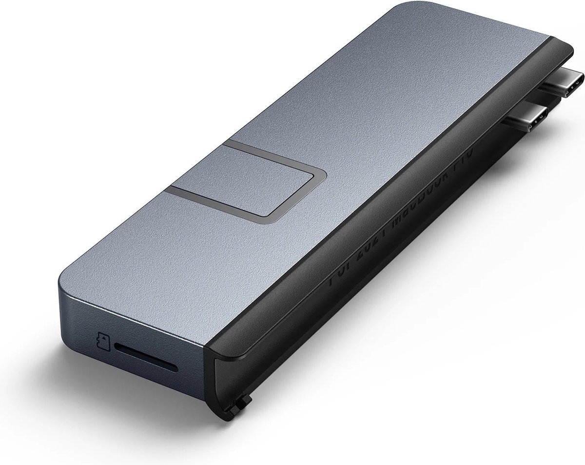 Hyper drive duo pro 7 in 2 5 orig - Hyper Drive DUO PRO 7-in-2 Hub USB-C Dockingstation (grijs)