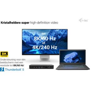 I tec thunderbolt 5 triple display d 6 orig - I-TEC TB5TRIPLEDOCKM2PD Thunderbolt 5 Dockingstation