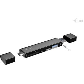 I tec usb c usb a dongle sd 4 orig - I-TEC CADONGLEUSBSD USB-C USB-hub (zwart)