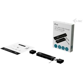 I tec usb c usb a dongle sd 5 orig - I-TEC CADONGLEUSBSD USB-C USB-hub (zwart)