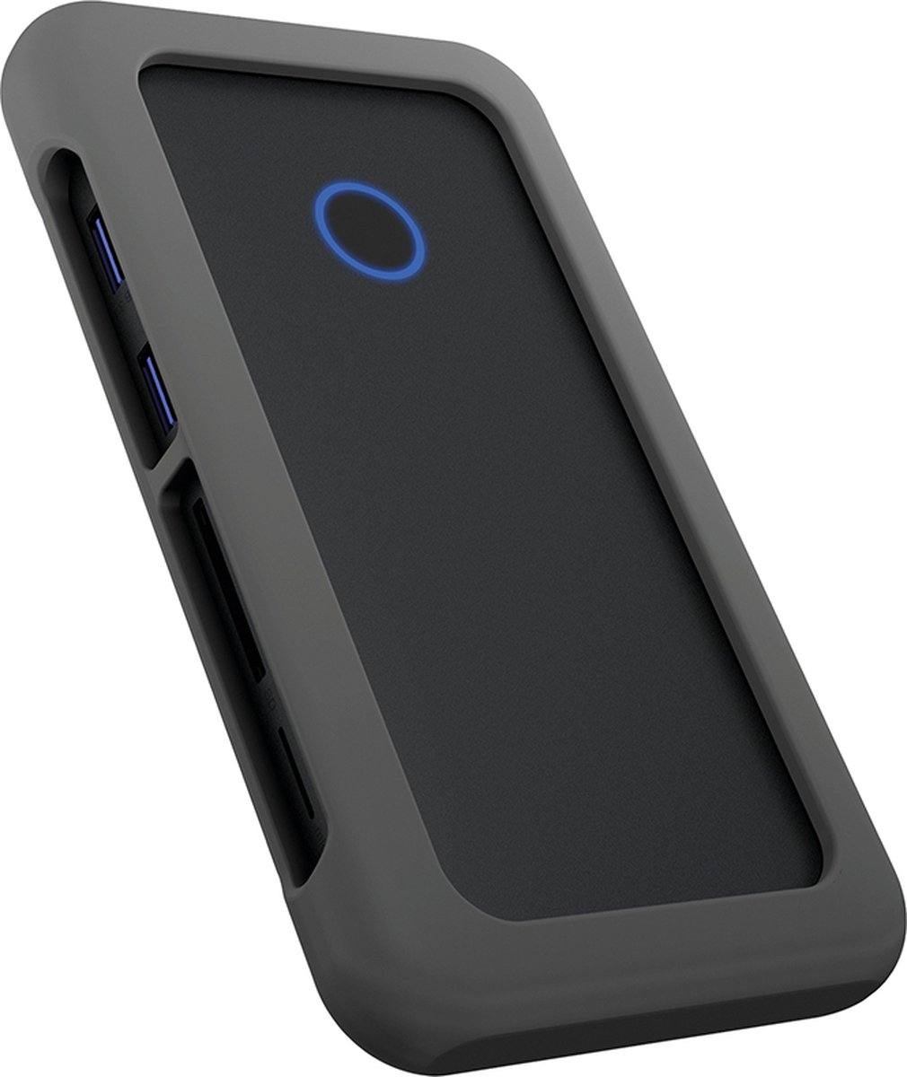 Icy box ib dk2108m c usb c 10 orig - ICY BOX Ib-Dk2108M-C USB-C Dockingstation (grijs)