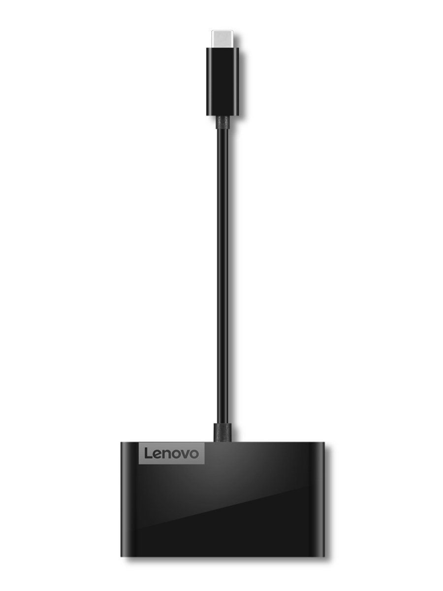 Lenovo gx91l84354 interface hub usb 3 2 orig - Lenovo Gx91L84354 Interface Hub USB 3.2 Gen 1 USB-C USB-hub (zwart)