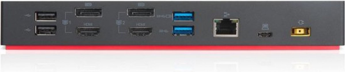 Lenovo thinkpad hybrid usb c with usb 2 orig - Lenovo Thinkpad Hybrid With USB-A Dock USB-C Dockingstation (zwart)
