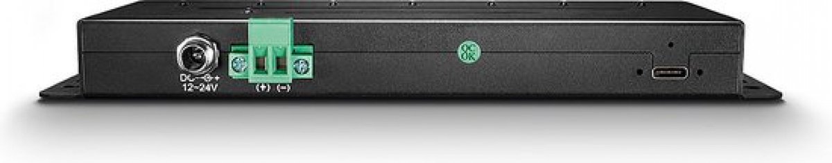 Lindy 43275 usb hub 7 poorten usb 5 orig - LINDY 43275 USB-A USB-hub (zwart)