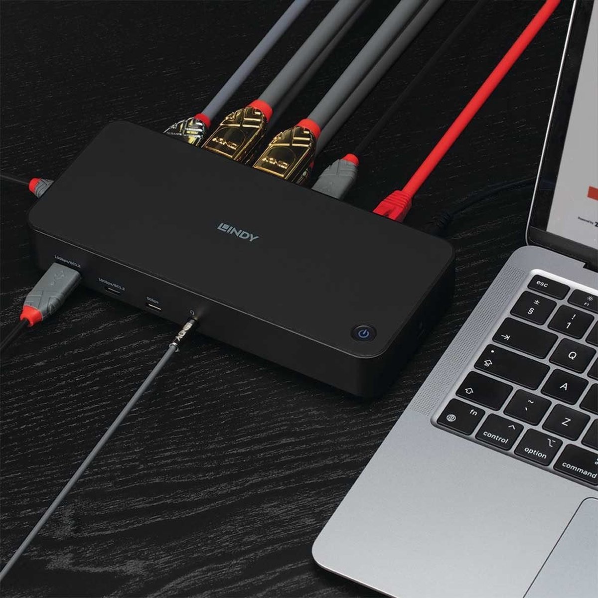 Lindy dst pro universal usb c dockin 5 orig - LINDY Dst-Pro Universal USB-C Dockingstation (zwart)