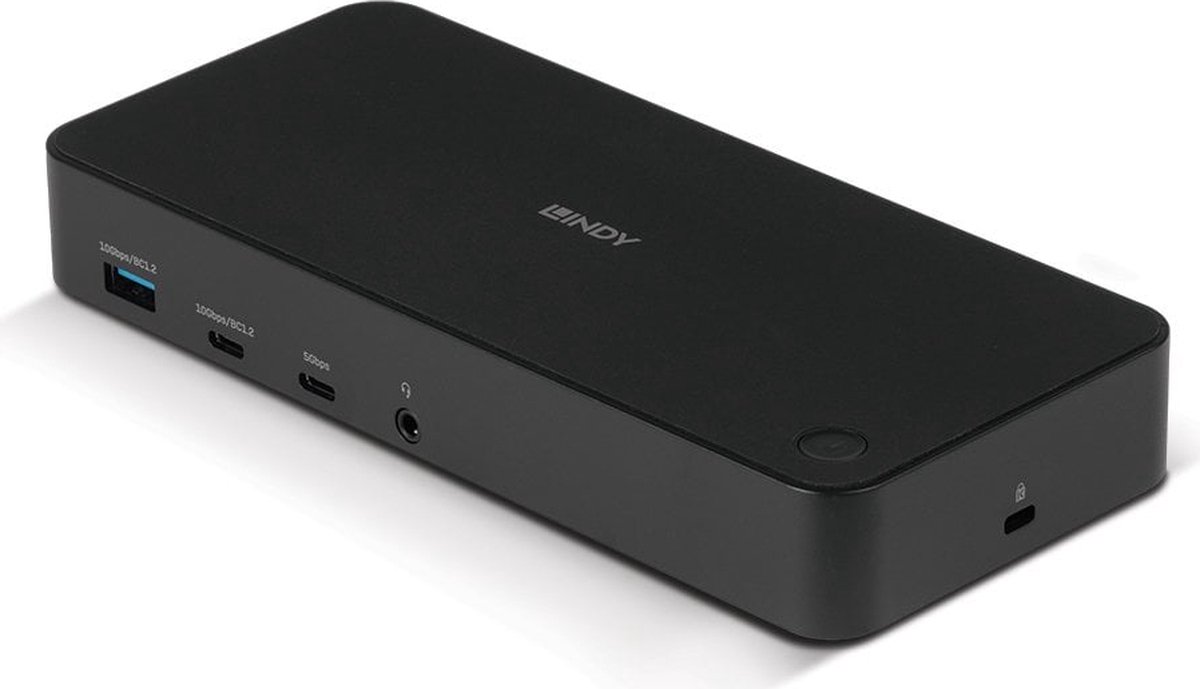 Lindy dst pro universal usb c dockin 7 orig - LINDY Dst-Pro Universal USB-C Dockingstation (zwart)