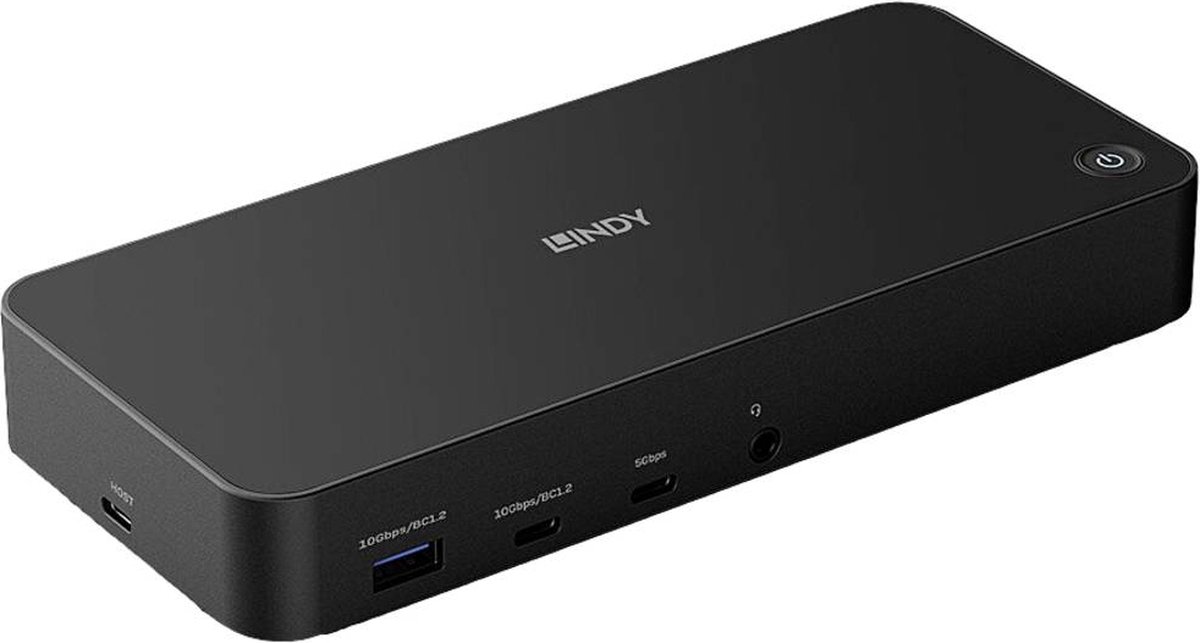 Lindy dst pro universal usb c dockin 9 orig - LINDY Dst-Pro Universal USB-C Dockingstation (zwart)