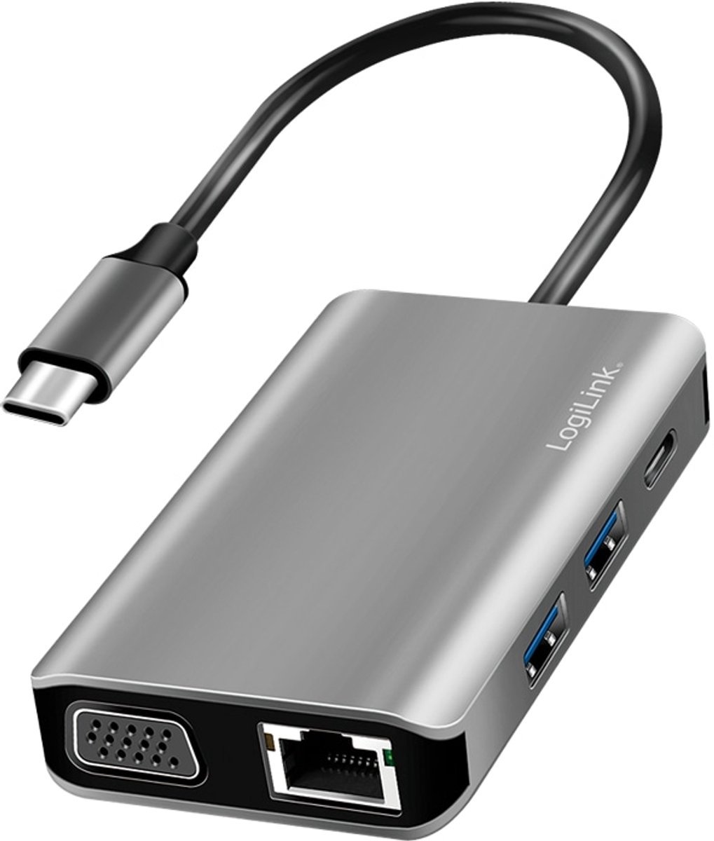 Logilink ua0410 usb c dockingstation ge