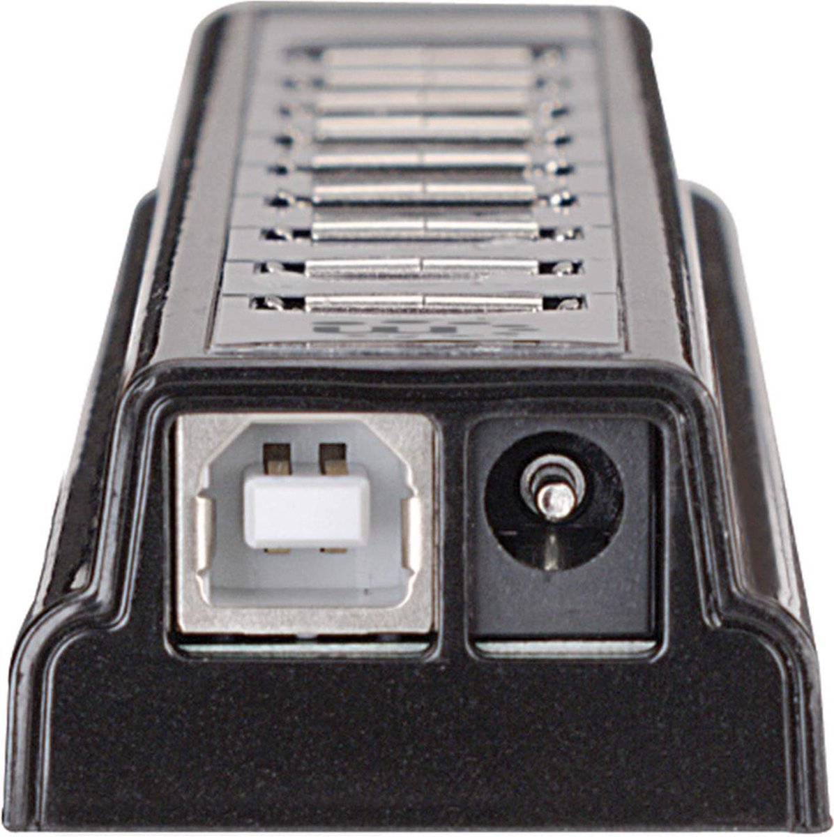 Manhattan usb 2 0 hub 10 poorten 11 orig - Manhattan USB 2.0-Hub 10 Poorten USB-A USB-hub (zwart)