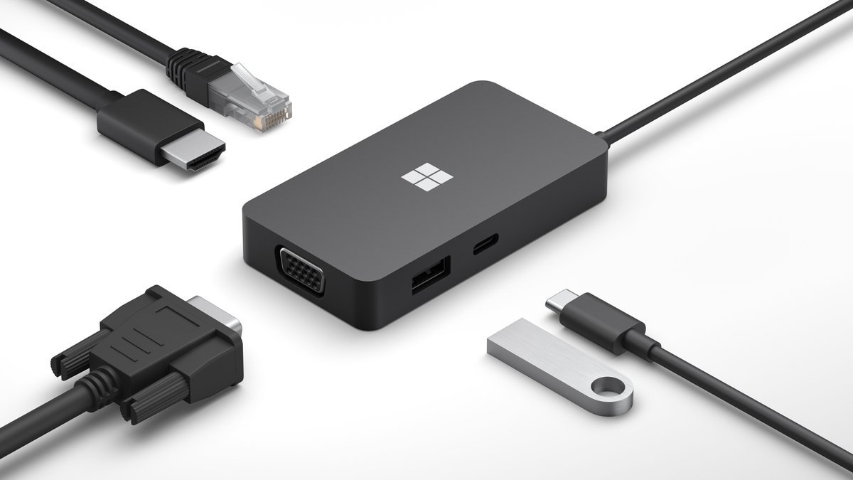 Microsoft surface usb c travel hub docki