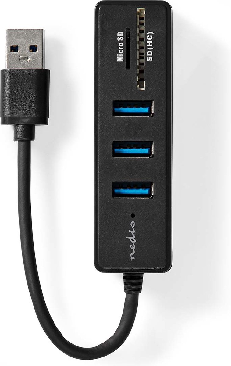 Nedis usb hub usb a male 3x 3 orig - Nedis USB-A USB-hub