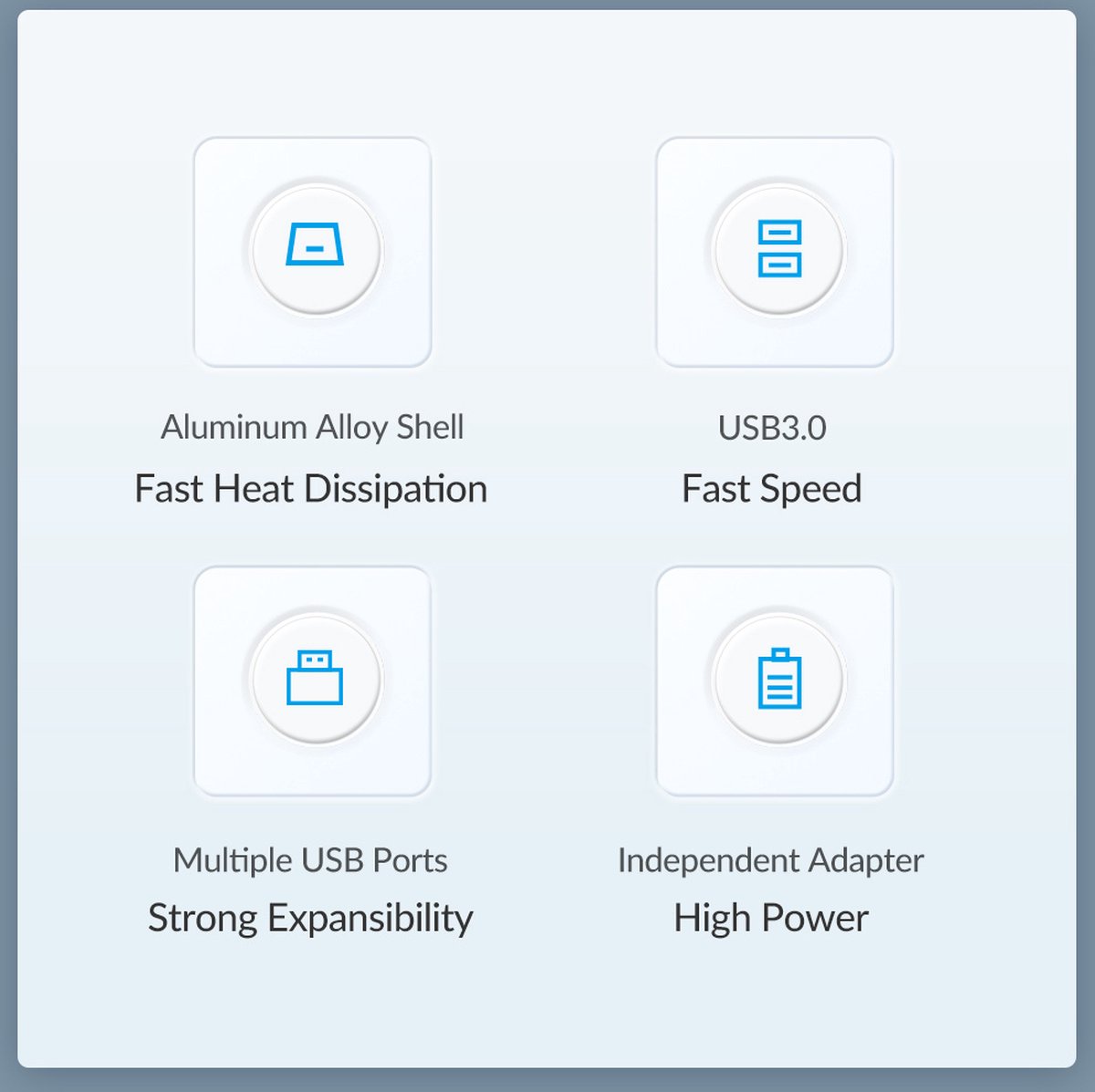 Orico aluminium 4 poort usb3 2 hub 9 orig - Orico Aluminium 4-Poort Usb3.2 Hub 10Gbps Zilver USB C USB-C USB-hub