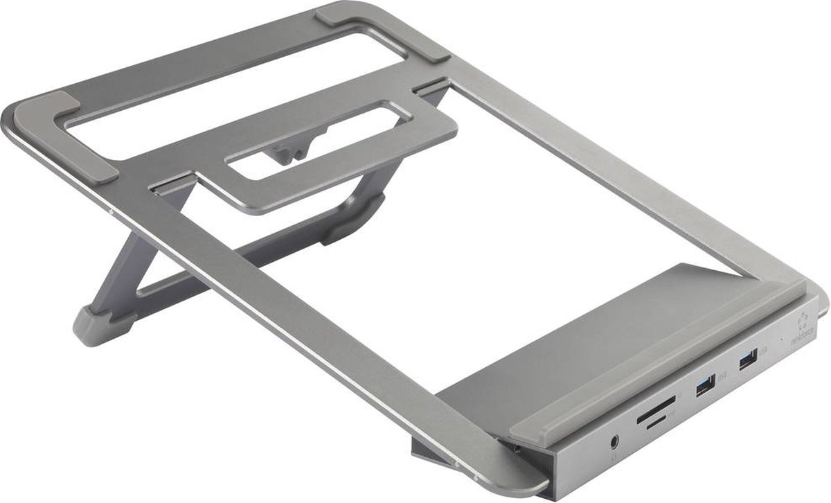 Renkforce rf lls 400 usb c laptopdocking 3 orig - Renkforce Rf-Lls-400 Laptopdockingstation USB-C Dockingstation (grijs)