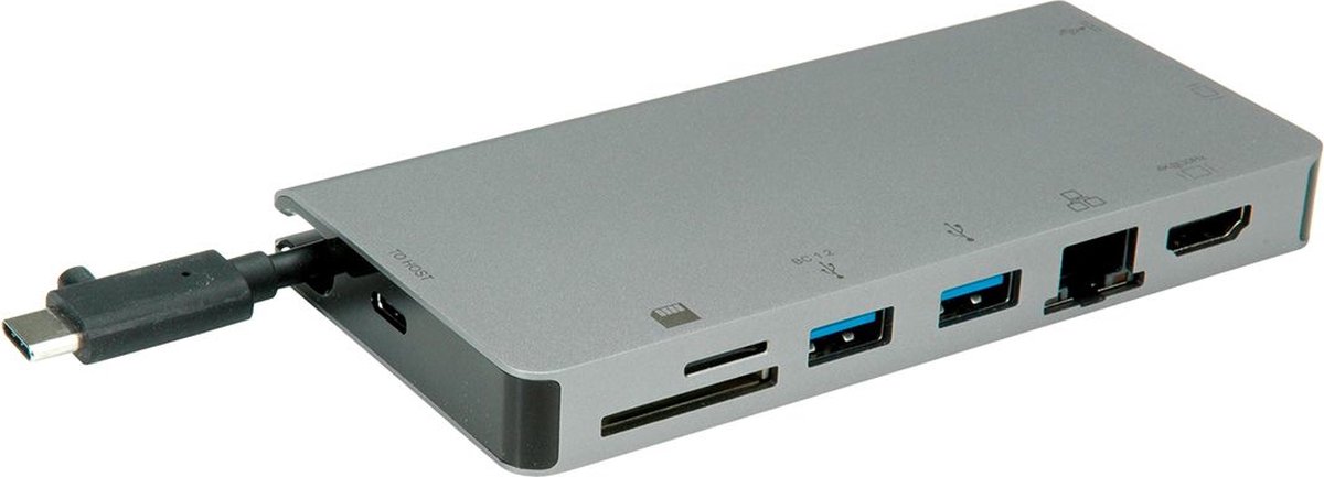 Roline usb type c docking station 4k 4 orig - ROLINE USB-C Dockingstation