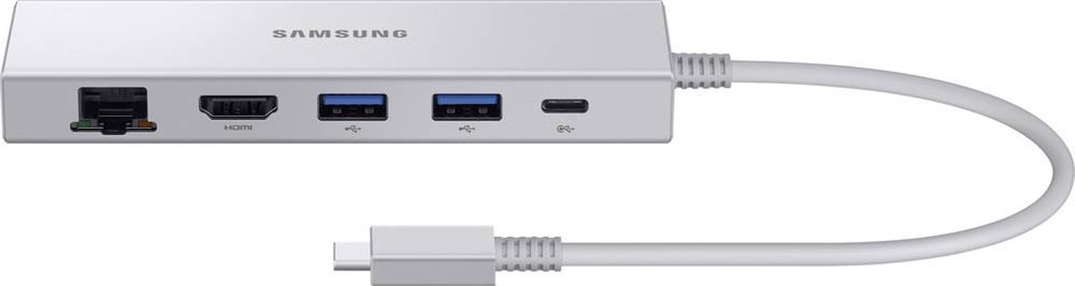Samsung multiport adapter ee p5400 usb 5 orig - Samsung EE P5400 USB-C Poortreplicator (zilver)