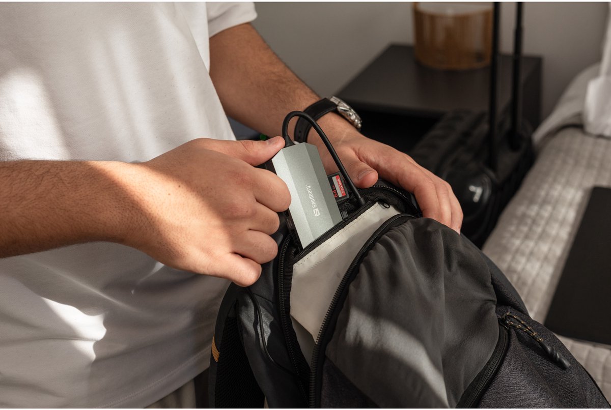 Sandberg 136 33 usb c 6 in1 3 orig - Sandberg 136-33 6-In1 Travel Dock USB-C Dockingstation (grijs)