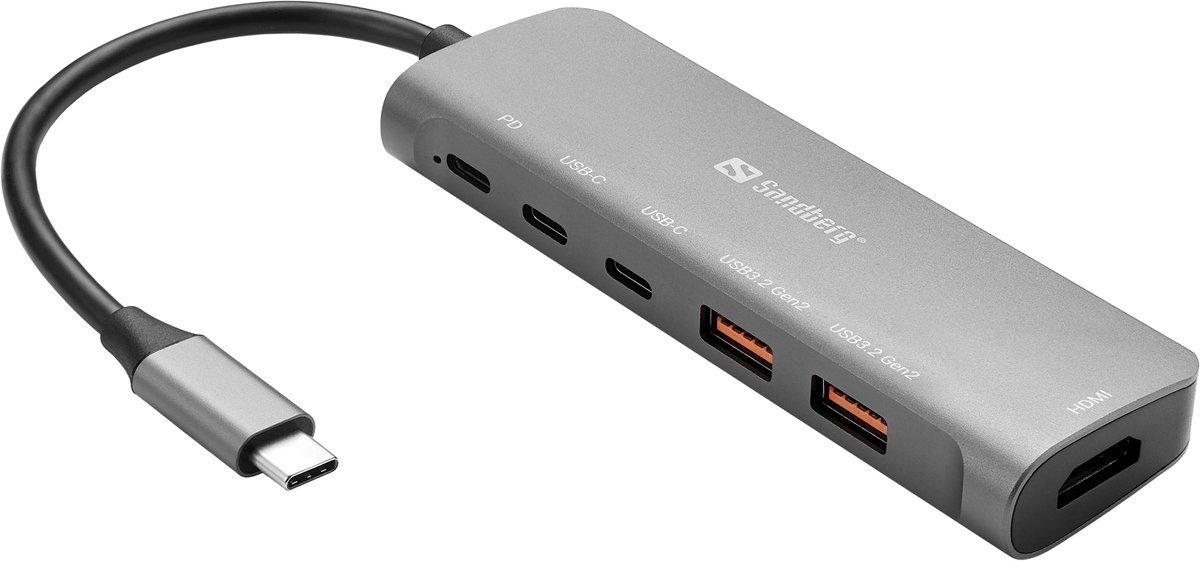 Sandberg usb c dock 2xusb a 2xusb