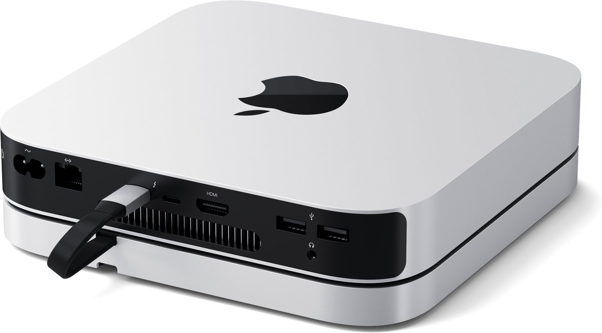 Satechi aluminum geschikt voor mac min 3 orig - Satechi Aluminum Geschikt Voor Mac Mini/Mac USB-C Dockingstation