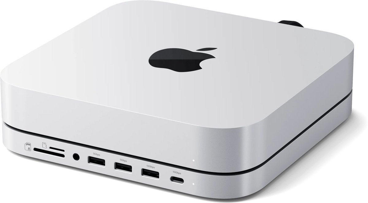 Satechi aluminum geschikt voor mac min 6 orig - Satechi Aluminum Geschikt Voor Mac Mini/Mac USB-C Dockingstation
