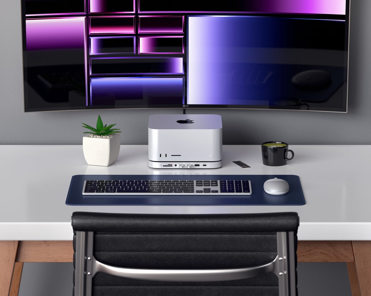 Satechi aluminum geschikt voor mac min 7 orig - Satechi Aluminum Geschikt Voor Mac Mini/Mac USB-C Dockingstation