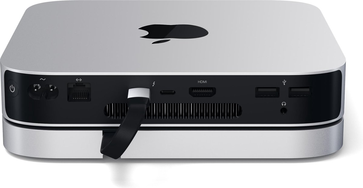 Satechi aluminum mac mini standaard hu 2 orig - Satechi Aluminum Mac Mini Standaard Hub USB-C USB-hub