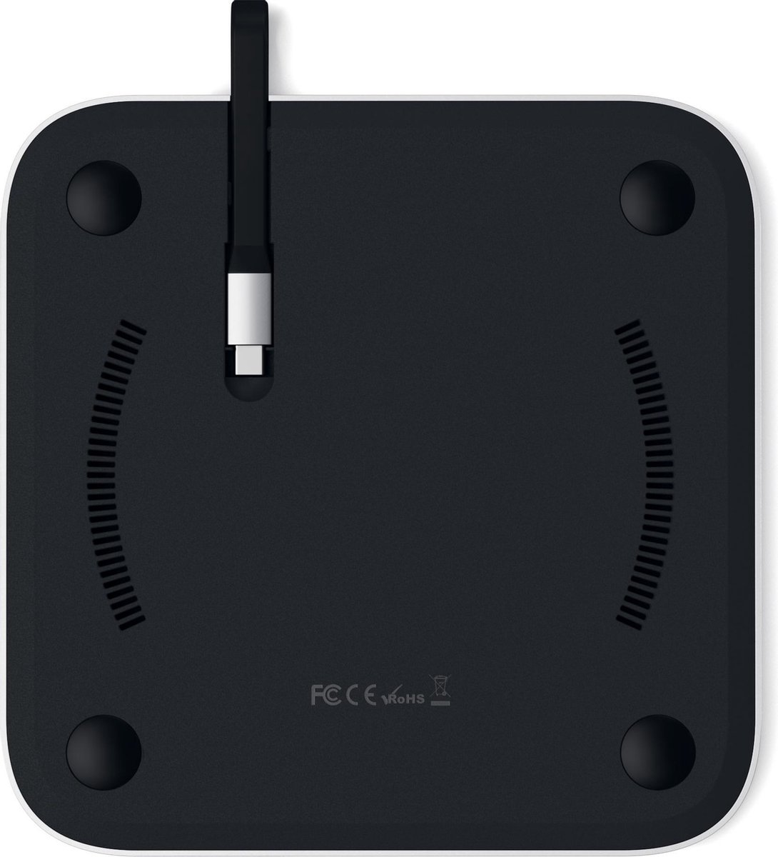 Satechi aluminum mac mini standaard hu 7 orig - Satechi Aluminum Mac Mini Standaard Hub USB-C USB-hub