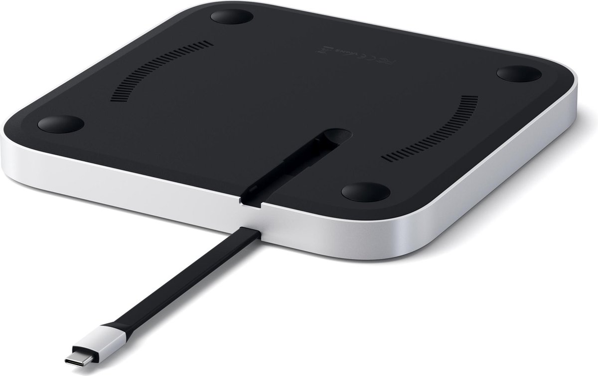 Satechi aluminum mac mini standaard hu 9 orig - Satechi Aluminum Mac Mini Standaard Hub USB-C USB-hub