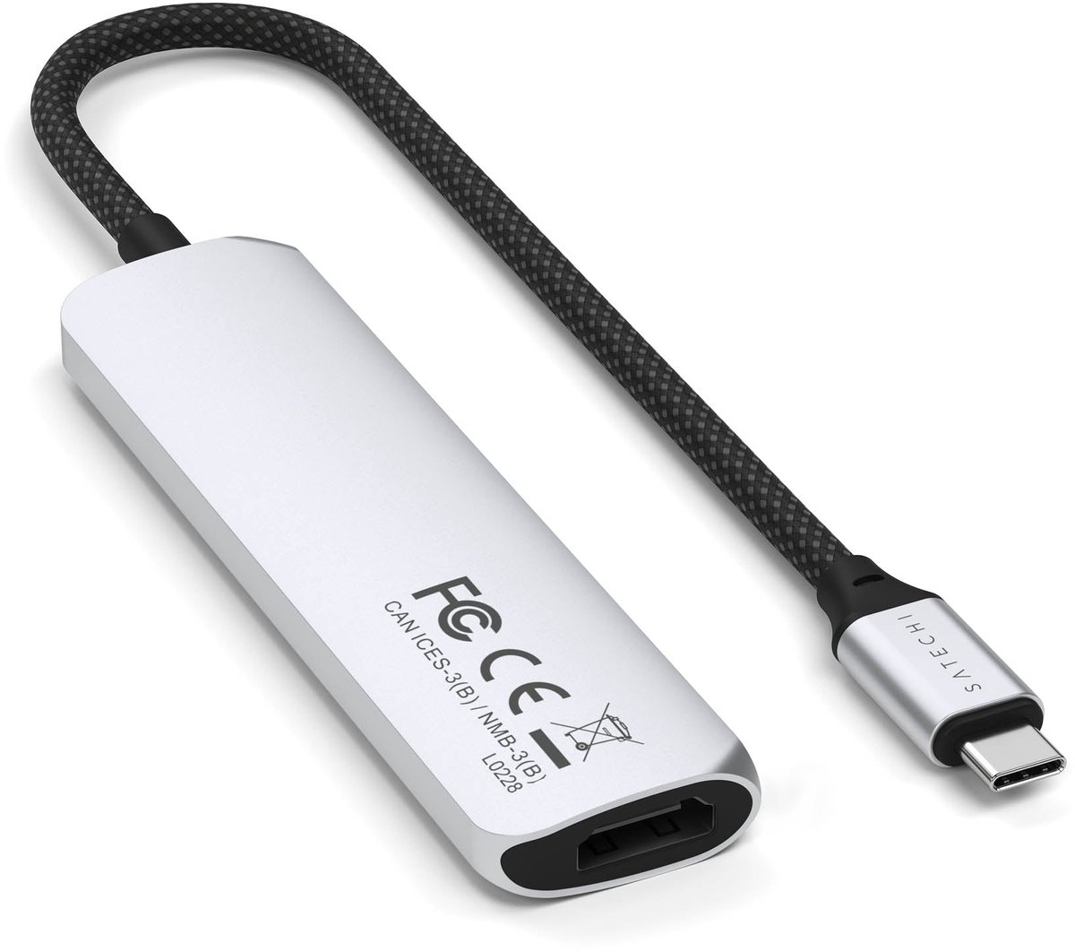 Satechi st p4sk interface hub usb type 6883507 3 orig - Satechi St-P4Sk Interface Hub USB Type-C 10000 USB-C USB-hub (zilver)