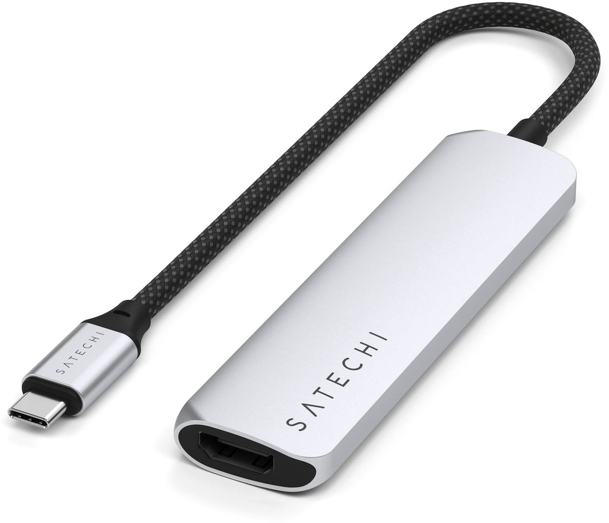 Satechi st p4sk interface hub usb type 6883507 7 orig - Satechi St-P4Sk Interface Hub USB Type-C 10000 USB-C USB-hub (zilver)