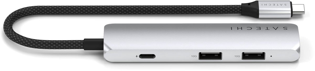 Satechi st p4sk interface hub usb type 6883507 8 orig - Satechi St-P4Sk Interface Hub USB Type-C 10000 USB-C USB-hub (zilver)
