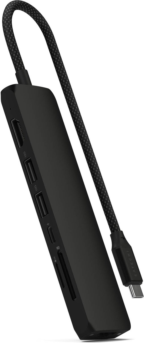 Satechi st p7sk interface hub usb type 6883568 8 orig - Satechi St-P7Sk Interface Hub USB Type-C 10000 USB-C USB-hub (zwart)