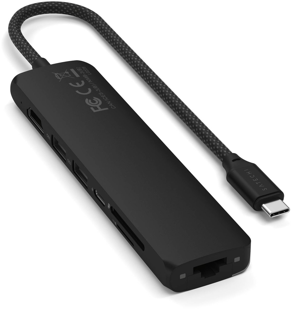Satechi st p7sk interface hub usb type 6883568 9 orig - Satechi St-P7Sk Interface Hub USB Type-C 10000 USB-C USB-hub (zwart)