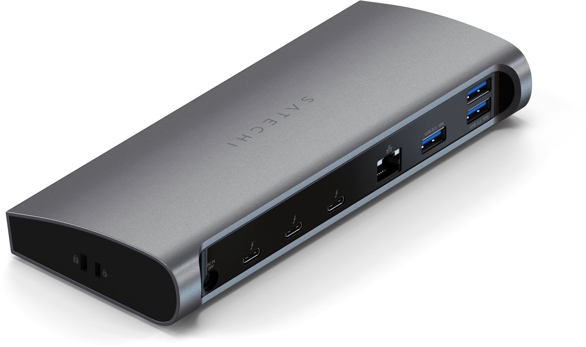 Satechi thunderbolt 4 multiport alles 7 orig - Satechi Multiport Alles-In-Één Thunderbolt 4 Dockingstation (grijs)