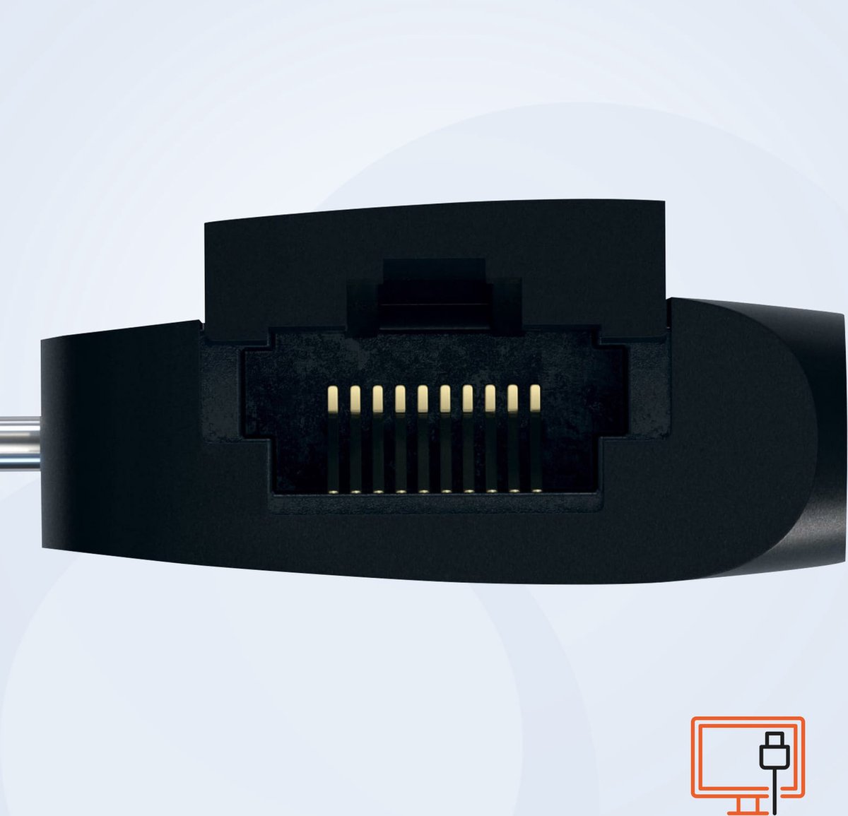 Satechi type c pro hub ethernet 4k 10 orig - Satechi Type-C Pro Hub Ethernet 4K HDMI USB-C USB-hub (zilver)