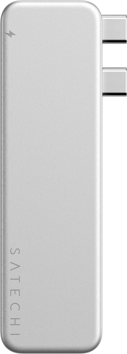 Satechi usb c snap hub macbook neo 7626463 10 orig - Satechi Snap Hub Macbook Neo 13 Dubbele USB-C Dockingstation (zilver)