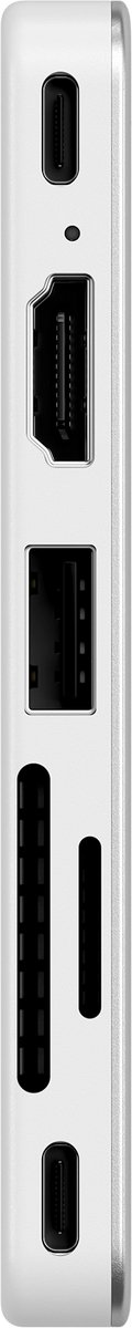 Satechi usb c snap hub macbook neo 7626463 6 orig - Satechi Snap Hub Macbook Neo 13 Dubbele USB-C Dockingstation (zilver)