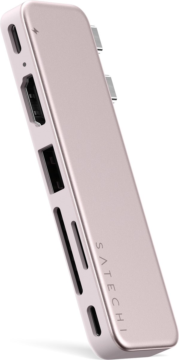 Satechi usb c snap hub macbook neo 7626467 4 orig - Satechi Snap Hub Macbook Neo 13 Dubbele USB-C Dockingstation