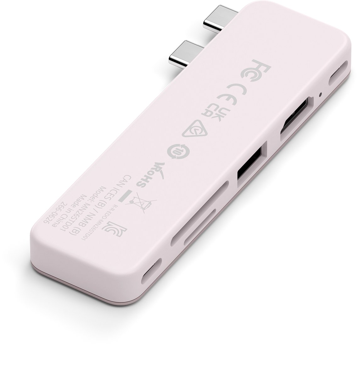 Satechi usb c snap hub macbook neo 7626467 7 orig - Satechi Snap Hub Macbook Neo 13 Dubbele USB-C Dockingstation